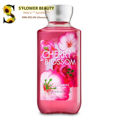 Cherry Blossom | Sản Phẩm Tắm Dưỡng Mịn Da Lưu Hương Toàn Thân Bath &amp; Body Works