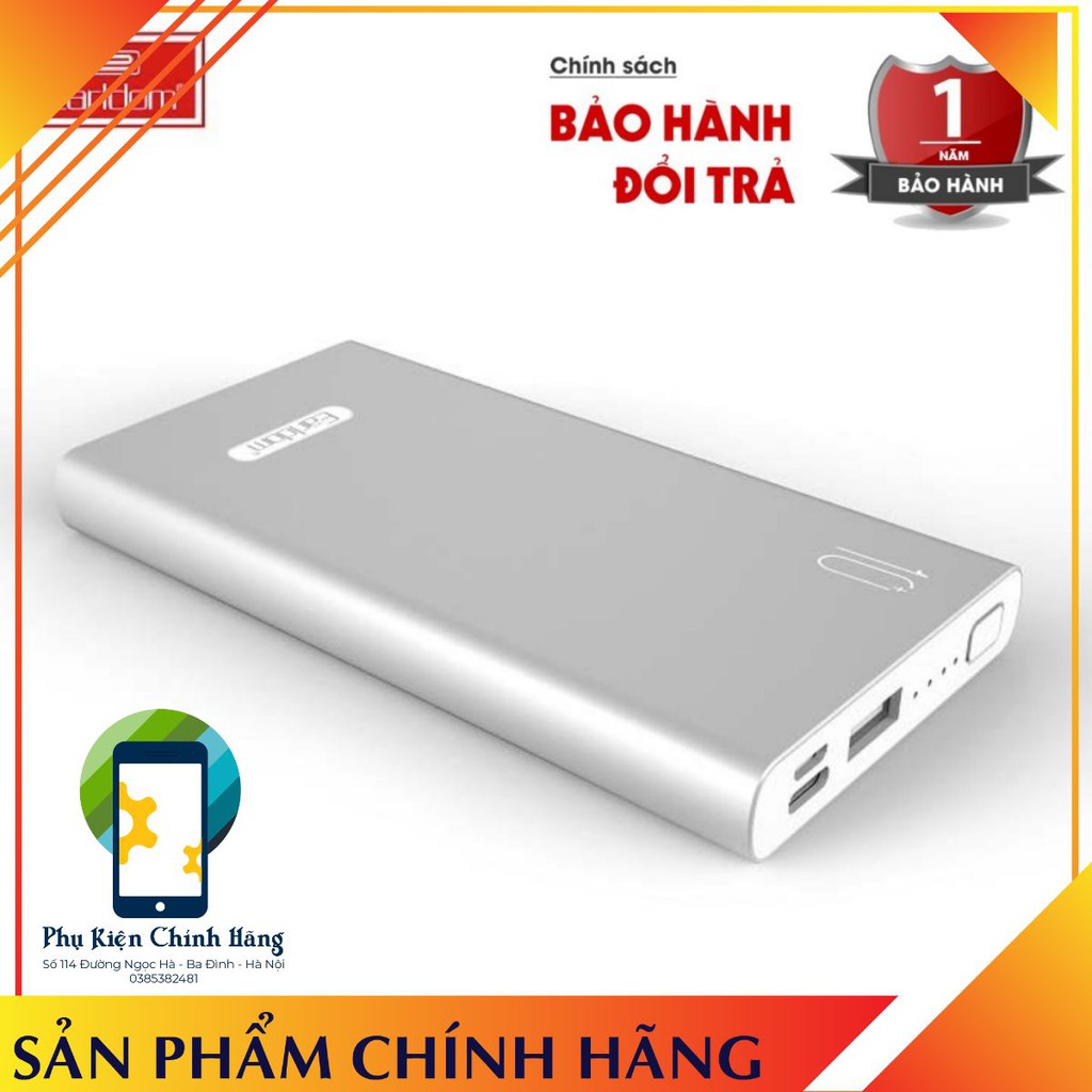 Sạc Dự Phòng 10000mAh Earldom PB30 Hàng Chính Hãng phụ kiên quốc tuấn