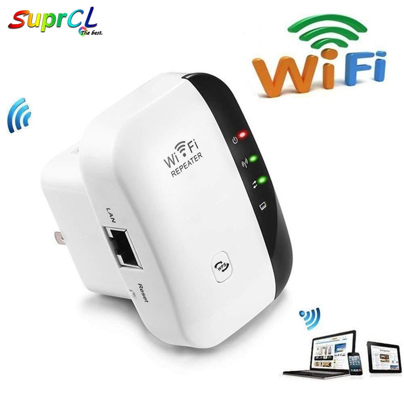 Thiết bị khuếch đại kích sóng wifi không dây 300Mbps 802.11N/B/G