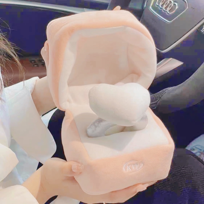 Nhẫn bông cầu hôn siêu to dễ thương bản Trung chuẩn video tiktok