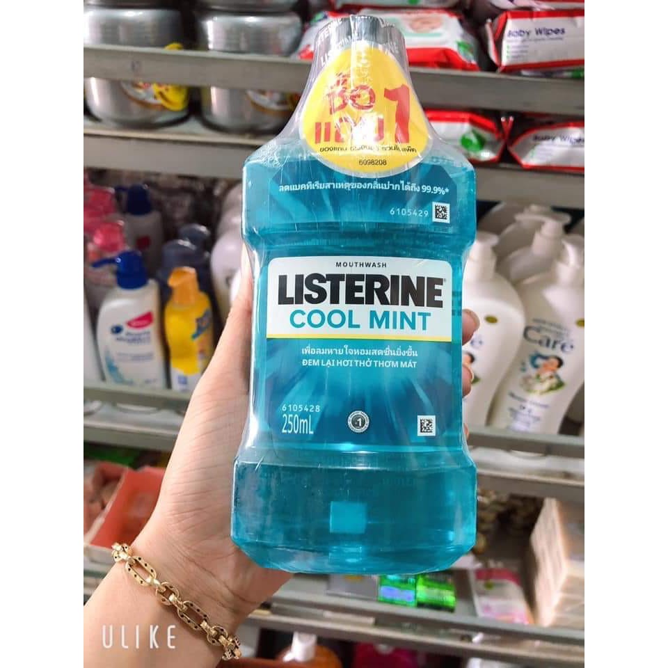 Nước xúc miệng Listerine Thái Lan 250ml