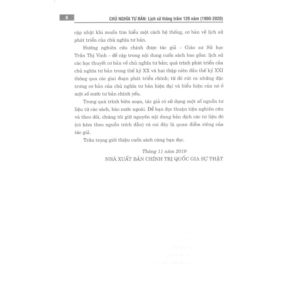 Sách - Chủ Nghĩa Tư Bản Lịch Sử Thăng Trầm 120 Năm (1900-2020) | BigBuy360 - bigbuy360.vn