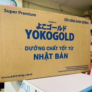 [Mẫu mới] Thùng sữa hộp Yoko Vinamilk 48x180ml