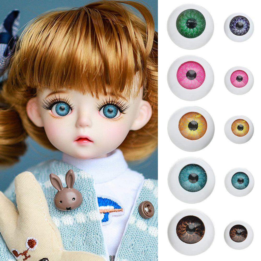 Set 10 Mắt Nhựa Nhiều Màu Sắc Hình Động Vật