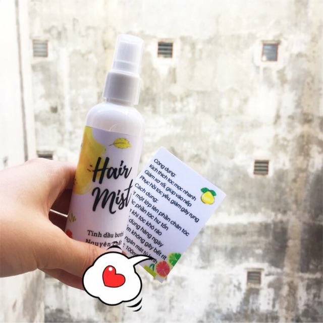 Hair mist- tinh dầu bưởi kích thích mọc tóc | BigBuy360 - bigbuy360.vn