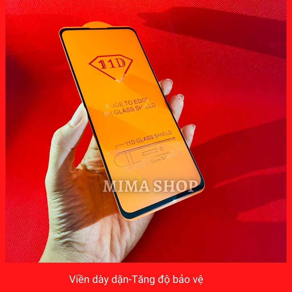 Kính cường lực Vsmart Live 4 Full màn cao cấp OG+ độ cứng 21H siêu mượt chống bám vân tay [MIMA]