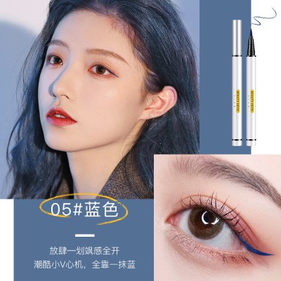 Eyeliner chống thấm nước và mồ hôi tốc độ khô chóng mặt trang điểm mịn học sinh mắt chất lỏng