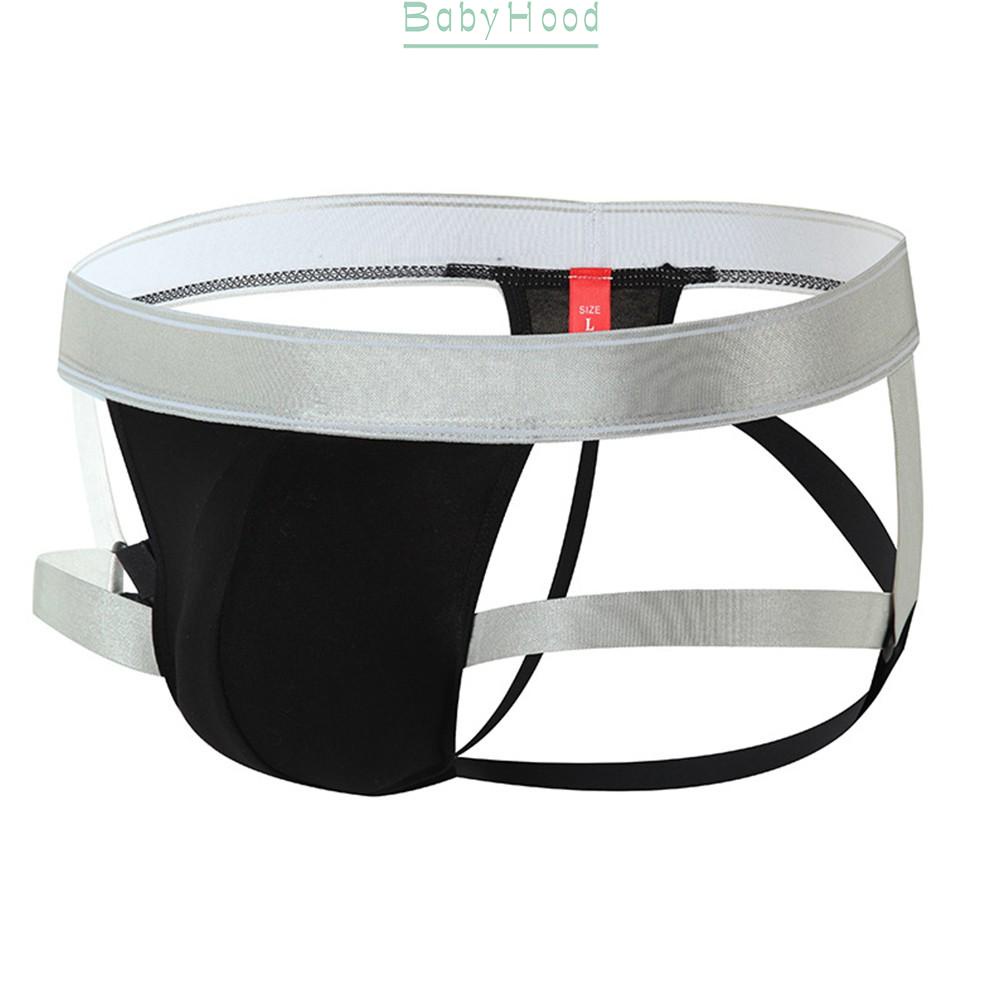 BBHOOD~Men Underpants Jockstrap Sexy Shorts Stretchy T-Back All Seasons New Panties