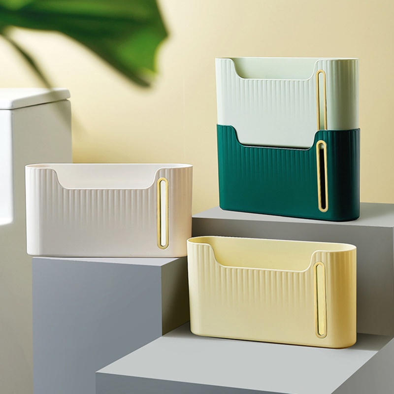 Hộp Nhựa Đựng Túi Rác Nhà Bếp Dễ Lắp Đặt # 1