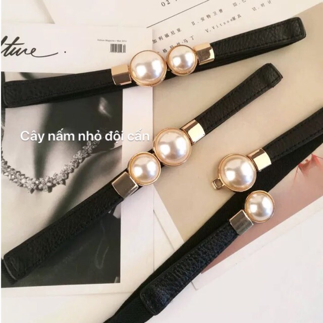 🆘🆘Đai váy đính hạt,chun co giãn,bản 1,5cm