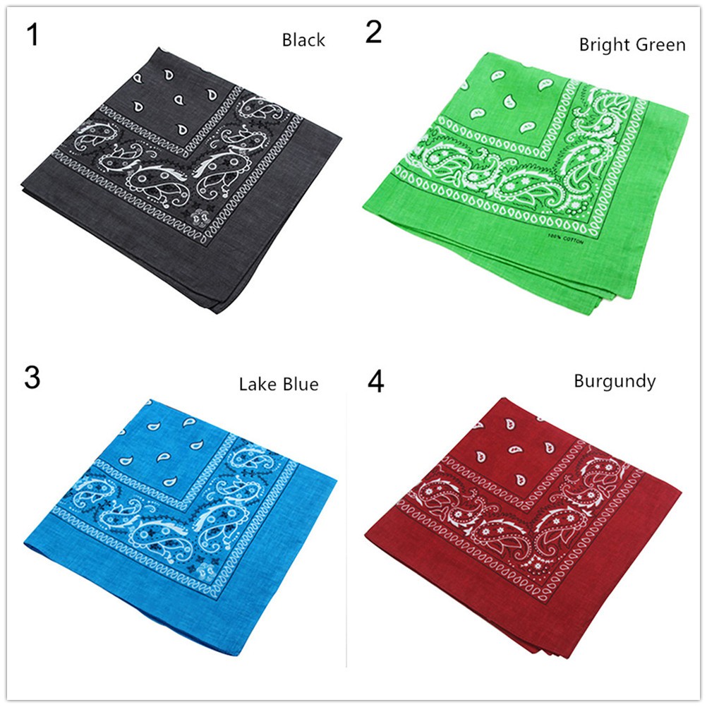 Khăn Turban Vuông Cotton 55x55cm