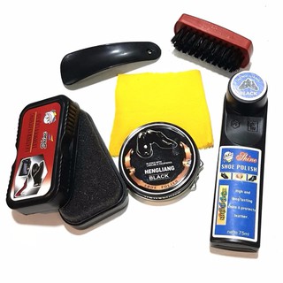 Bộ Dụng Cụ Cọ Và Xi Đánh Giày