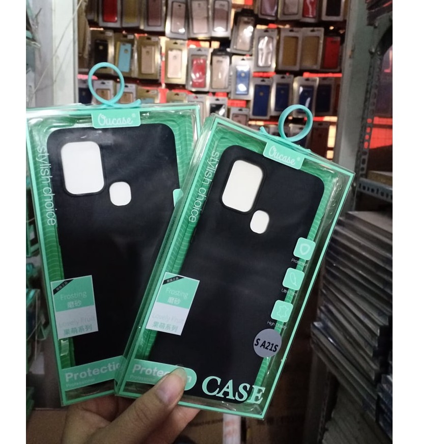 Ốp lưng dẻo Ou Case màu cho Samsung A21S