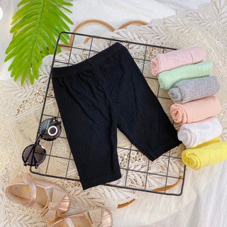 Quần legging ngố thông hơi bé gái