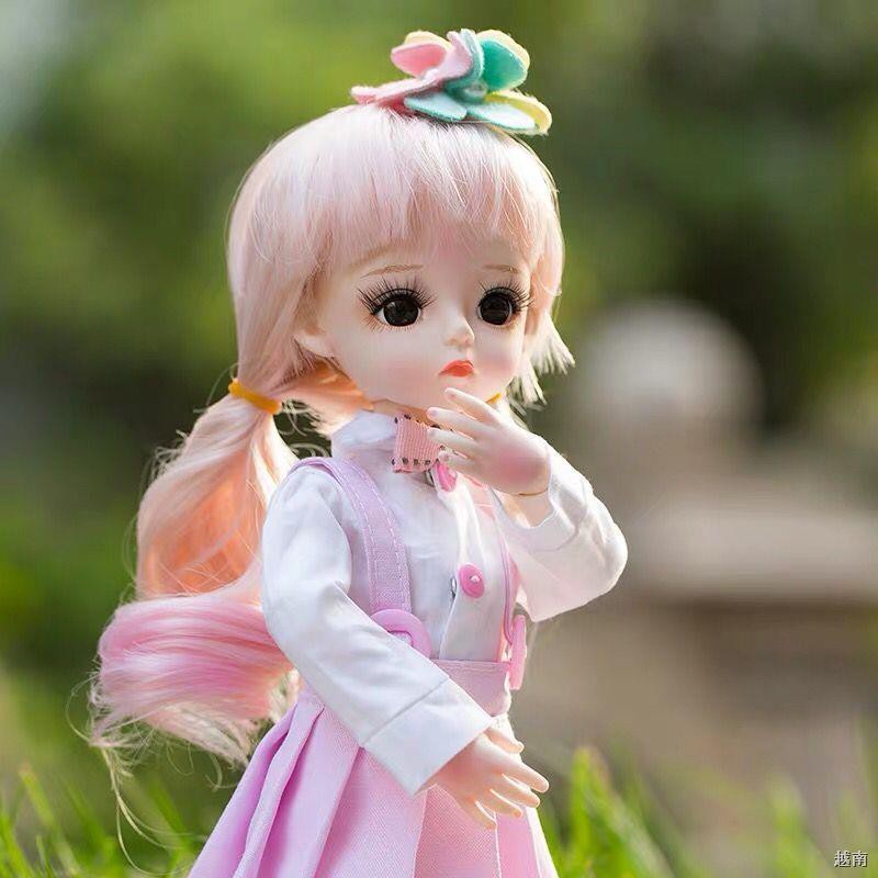 ▪Búp bê Doris Carmel 6 điểm bjd set công chúa 30cm cô gái Barbie món quà sinh nhật đồ chơi