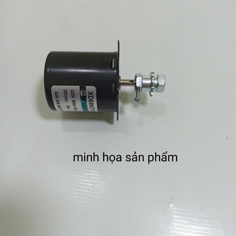 Ốc nhông lỗ 7 , lắp vào mô tơ giảm tốc