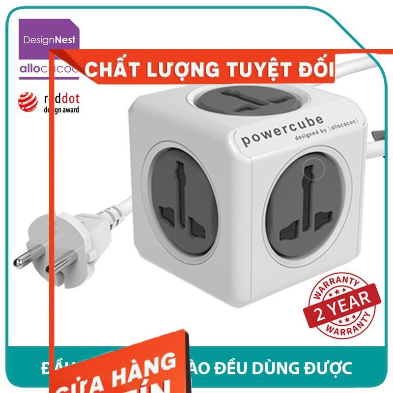 Ổ Cắm Điện Allocacoc PowerCube Extended Universal Dây Cáp 1.5m