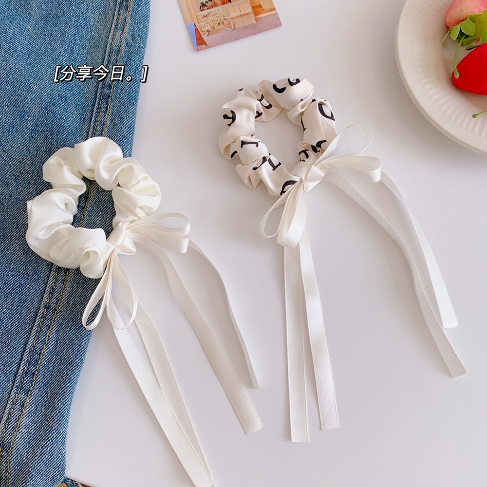 Cột tóc nơ ruy băng nữ tính phong cách Hàn Quốc Unnie Chip CT003