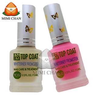 Sơn Dưỡng Móng, Giúp Trắng Móng Tay, TC02 Nắp Bướm 15ml, Tránh Vàng Móng