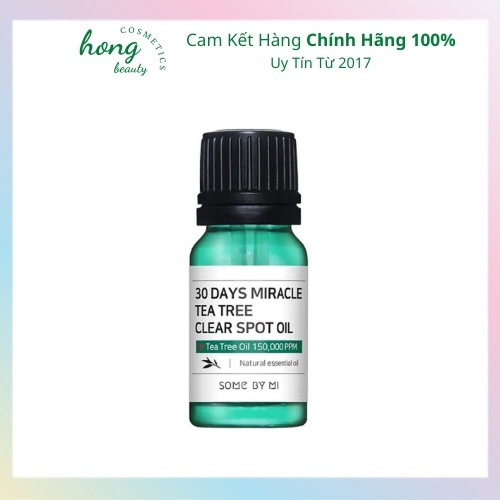 Tinh dầu Some By Mi 30 Days Miracle Tea Tree Clear Spot Oil 10ml