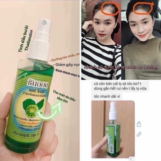 Xịt tinh dầu bưởi hàng chuẩn xách tay Thái