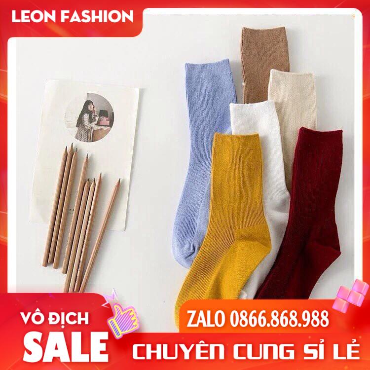 Vớ Len Cổ Nhún ⭐HÀNG LOẠI I⭐ Tất Nhún Vintage Cao Cổ PHONG CÁCH HÀN QUỐC