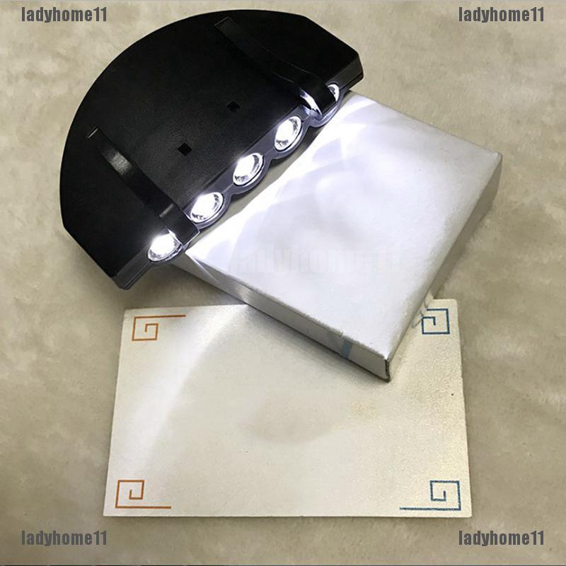 Đèn LED 5 Bóng Gắn Dưới Vành Mũ Lưỡi Trai Mua 3 Tặng 1