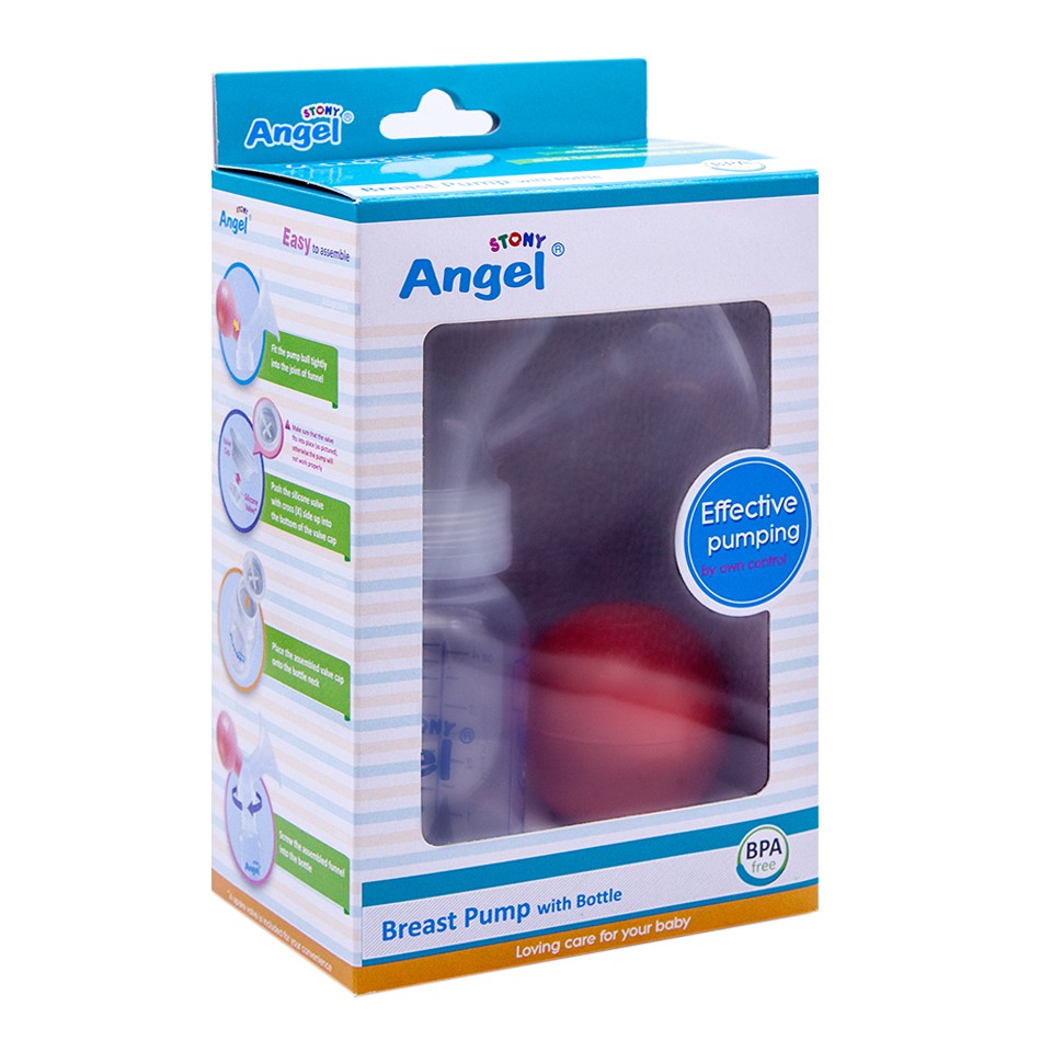 Dụng cụ hút sữa bằng tay Angel Stony