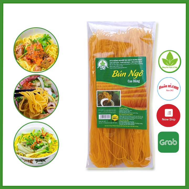 (500G) Bún ngô đặc sản Cao Bằng giàu dinh dưỡng - Bún ngũ sắc 00009