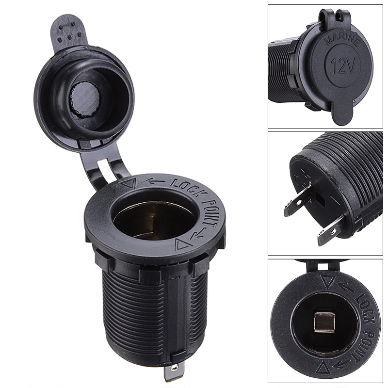 Ổ CắM BậT LửA 12V ChốNg NướC Cho Xe Hơi / Xe MáY