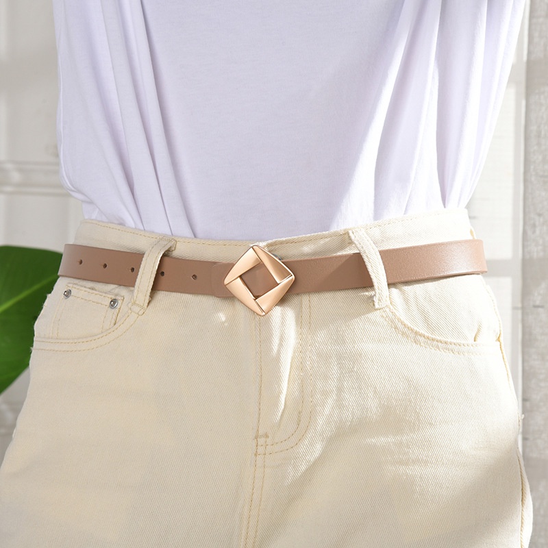 Đai váy thắt lưng nữ,dây nịt nữ,khóa kim loại hình vuông