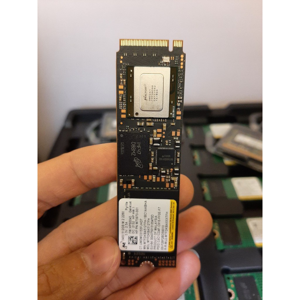 Ổ Cứng SSD 512GB Micron 3400 NVMe M2 PCIe Gen4 x4 2280 (MTFDKBA512TFH)