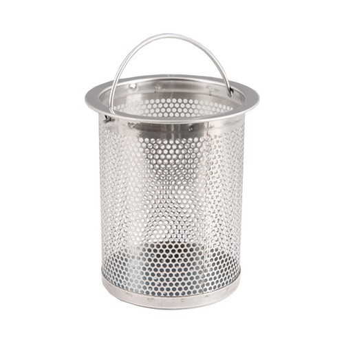 Giỏ lọc rác bồn rửa chén bằng inox