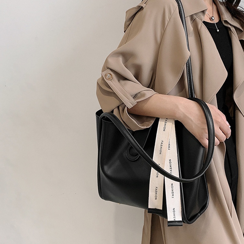 Túi Đeo Vai Cỡ Lớn In Chữ Thời Trang Cho Nữ