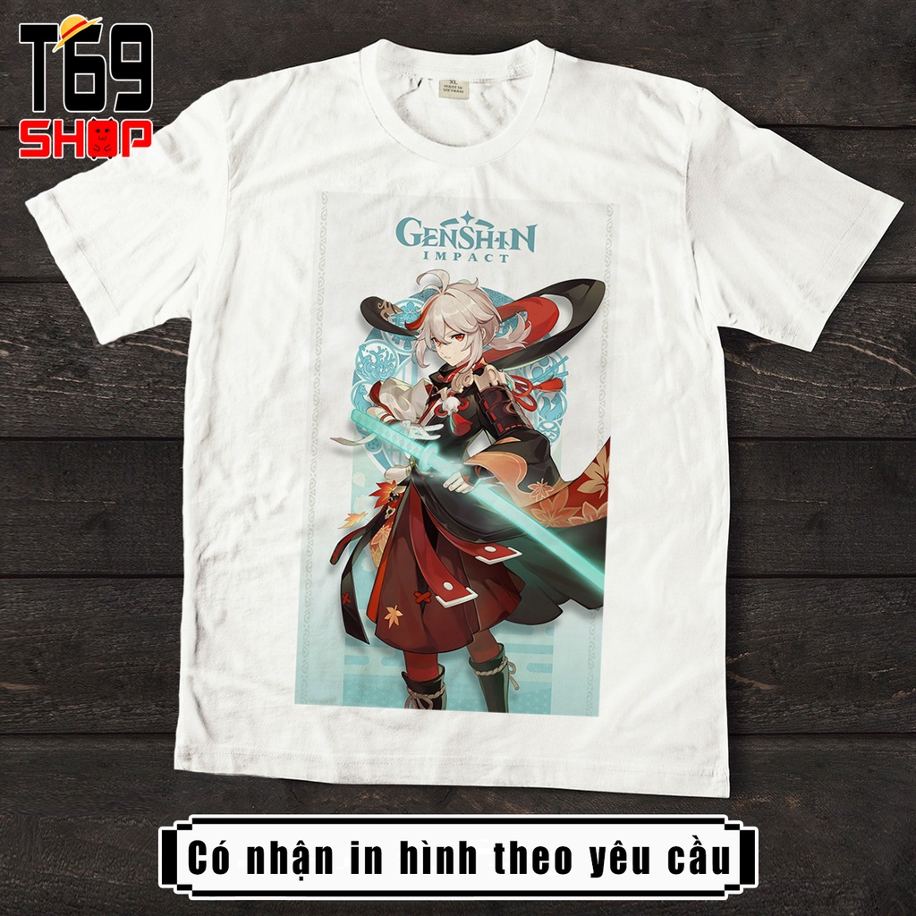 [Có in theo yêu cầu] Áo thun game Genshin Impact - Nhân vật Inazuma