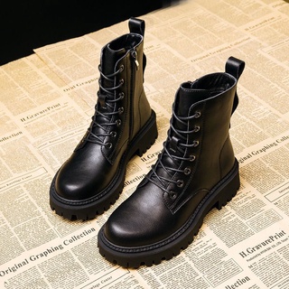 Giày Boot Martin Đế Dày Phong Cách Anh Quốc Mới