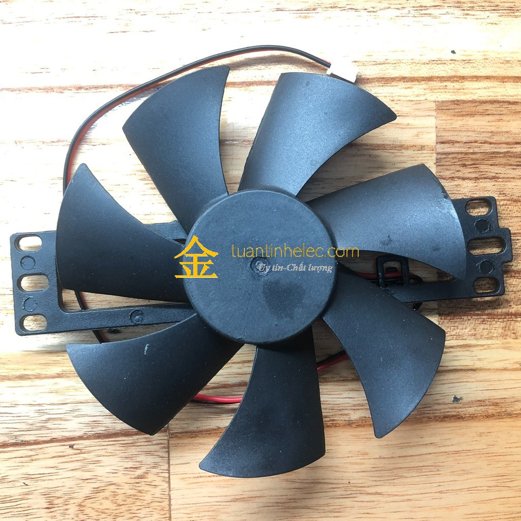 Quạt bếp từ 18V DC đường kính cánh quạt 11cm, 8.2cm loại tốt có hộp #phụ tùng bếp từ