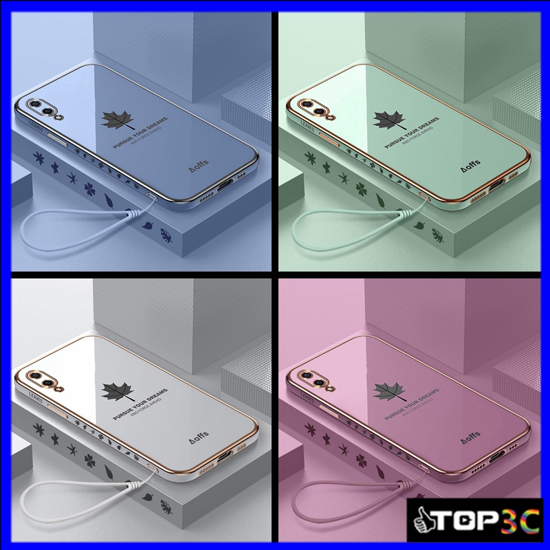 ốp lưng vivo y91c ốp lưng vivo y1s Ốp Điện Thoại In Hình Lá Phong Cho Vivo Y91c y1s FY