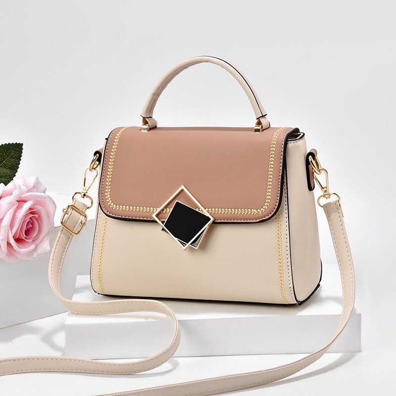 Túi Xách Nữ khóa gương style Hàn quốc cực hot giá rẻ DORIS