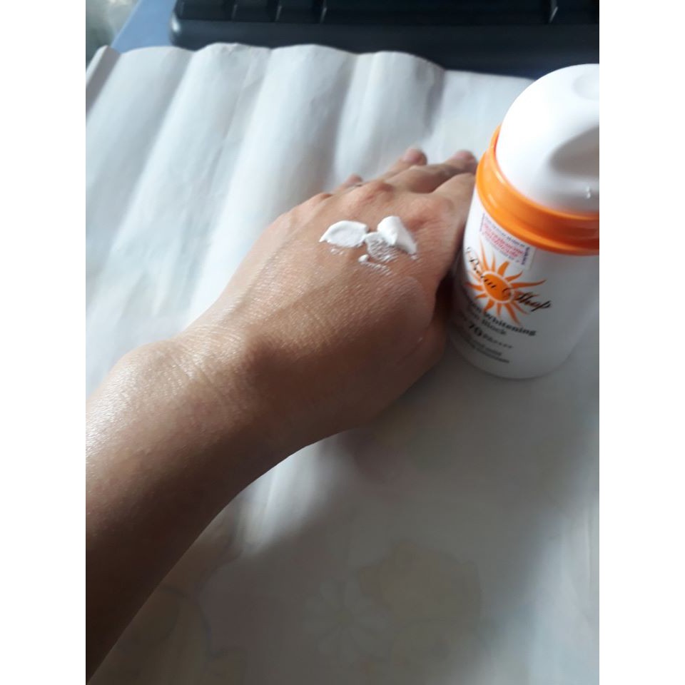 KEM CHỐNG NẮNG COLLAGEN BEAUSHOP WHITENING SUN BLOCK/SPF 70 PA ++++