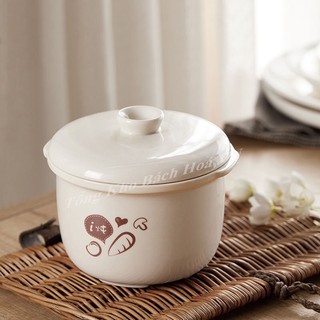 Đồ gia dụng nhà bếp, nồi nấu cháo, hầm, ninh, hấp cách nhiệt 4 in 1