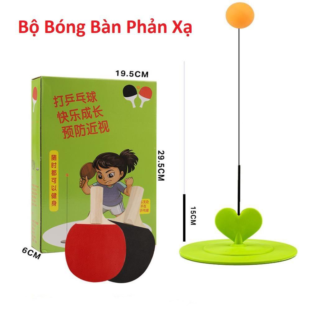 BÓNG BÀN PHẢN XẠ CHO TRẺ EM, NGƯỜI LỚN - ĐÀO TẠO NGƯỜI MỚI TẬP CHƠI BÓNG BÀN