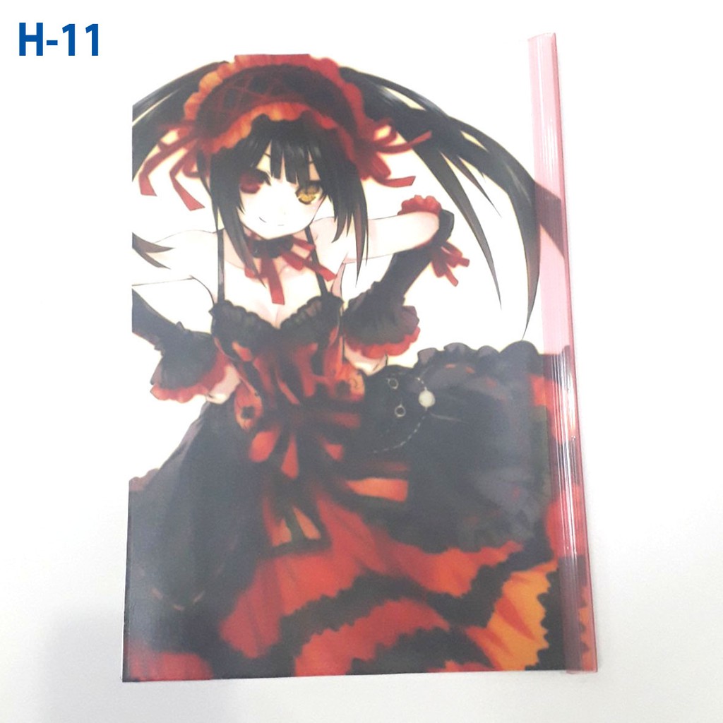 Bìa kẹp file / Bìa sơ mi anime & Manga Date a Live nhân vật Yoshino & Kurumi & Tohka