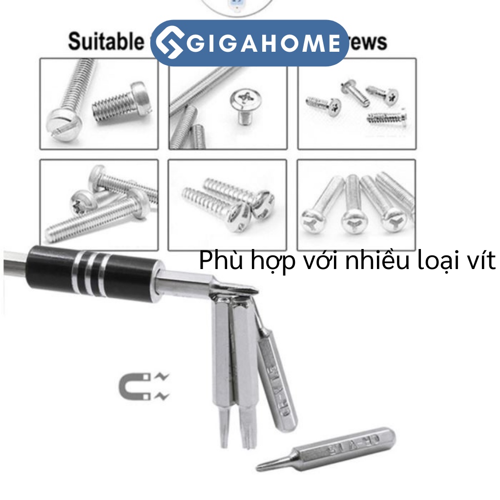 Bộ Tua Vít 32 Đầu GIGAHOME Đa Năng, Nhỏ Gọn Dễ Dàng Đem Theo 5355