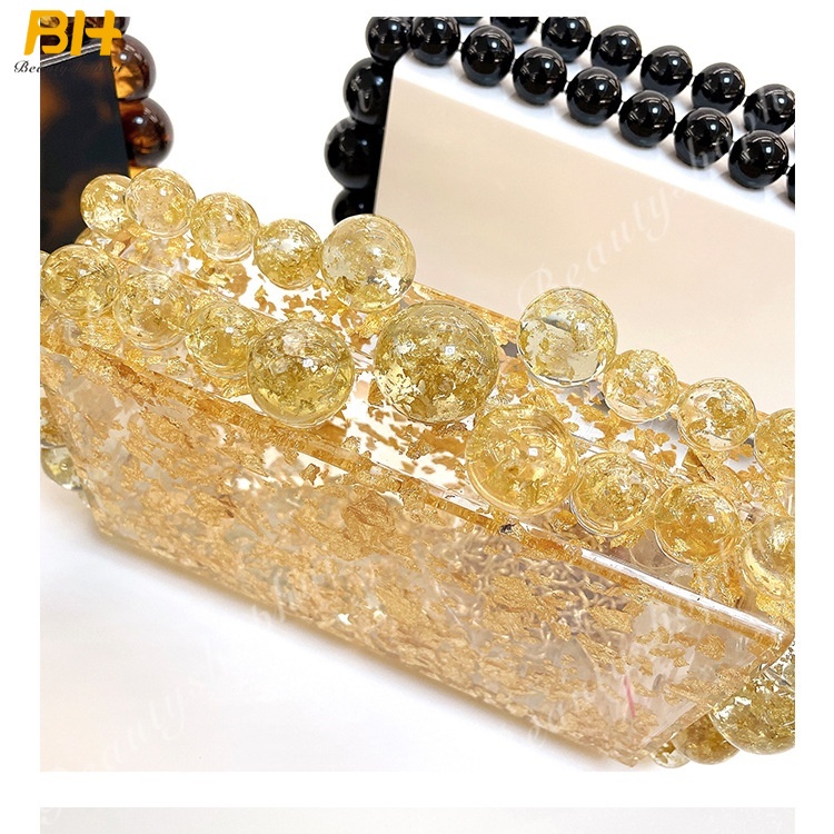 Túi Đeo Chéo Bằng Nhựa Acrylic Thiết Kế Mới Cao Cấp Thời Trang