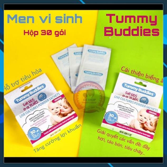 Men vi sinh Tummy Buddies 30g hàng chính hãng (mẫu mới nhất)