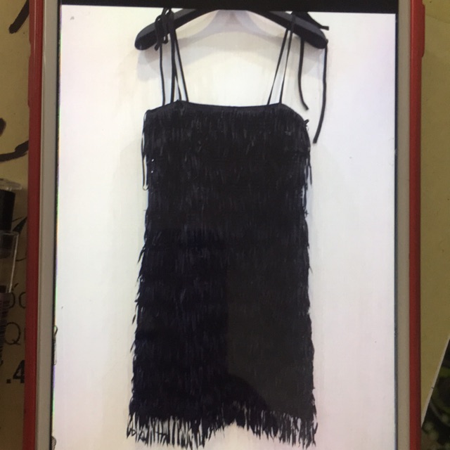 Váy sequin 2 dây tua rua Váy sequin 2 dây tua rua Váy sequin 2 dây tua rua Váy sequin 2 dây tua rua 