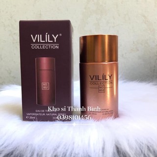 (CHÍNH HÃNG) Nước hoa Vilily nam 852