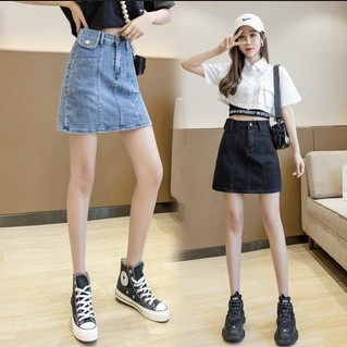 Chân Váy  Jeans Chữ A  Ốp Túi  Hàng tuyển Chọn  Loại 1(Kèm lót bên trong)