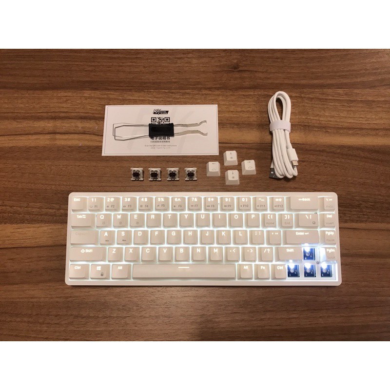 Rk68 - Bàn phím cơ rk G68 RGB hotswap bluetooth 5.1